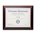 Solid Cherry Slide-In Certificate Plaque